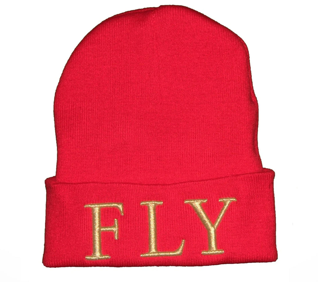 Red FLY Beanie