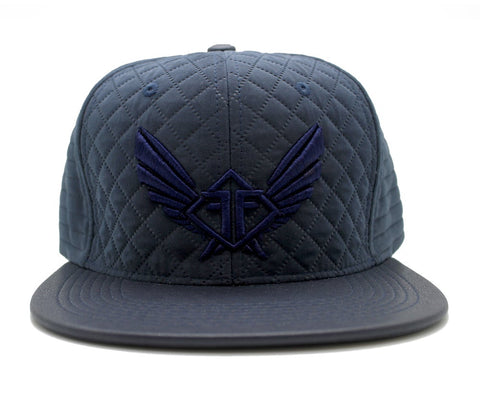 Quited Navy Blue